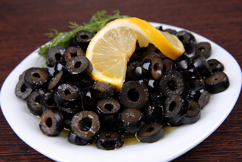 Dilimli Siyah Zeytin